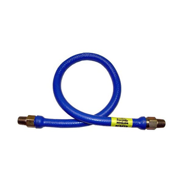 Dormont Coated Gas Connector 1" Mpt X 60" 16100BP-60 - main